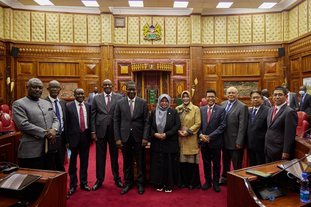 Delegasi DPR RI Diskusi Soal Mekanisme Pengawasan dengan Parlemen Kenya