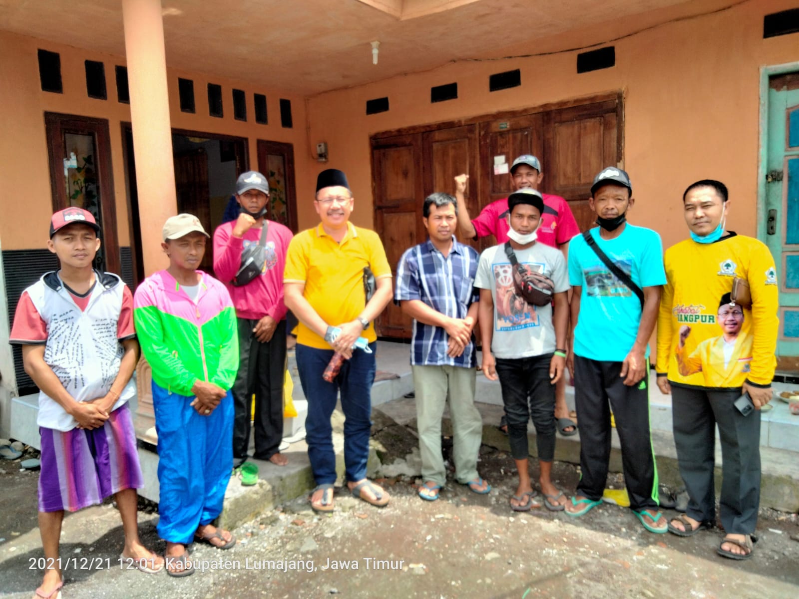 Kunjungi Korban Erupsi Semeru, Bang Pur: Penangan Pasca Bencana Itu Penting