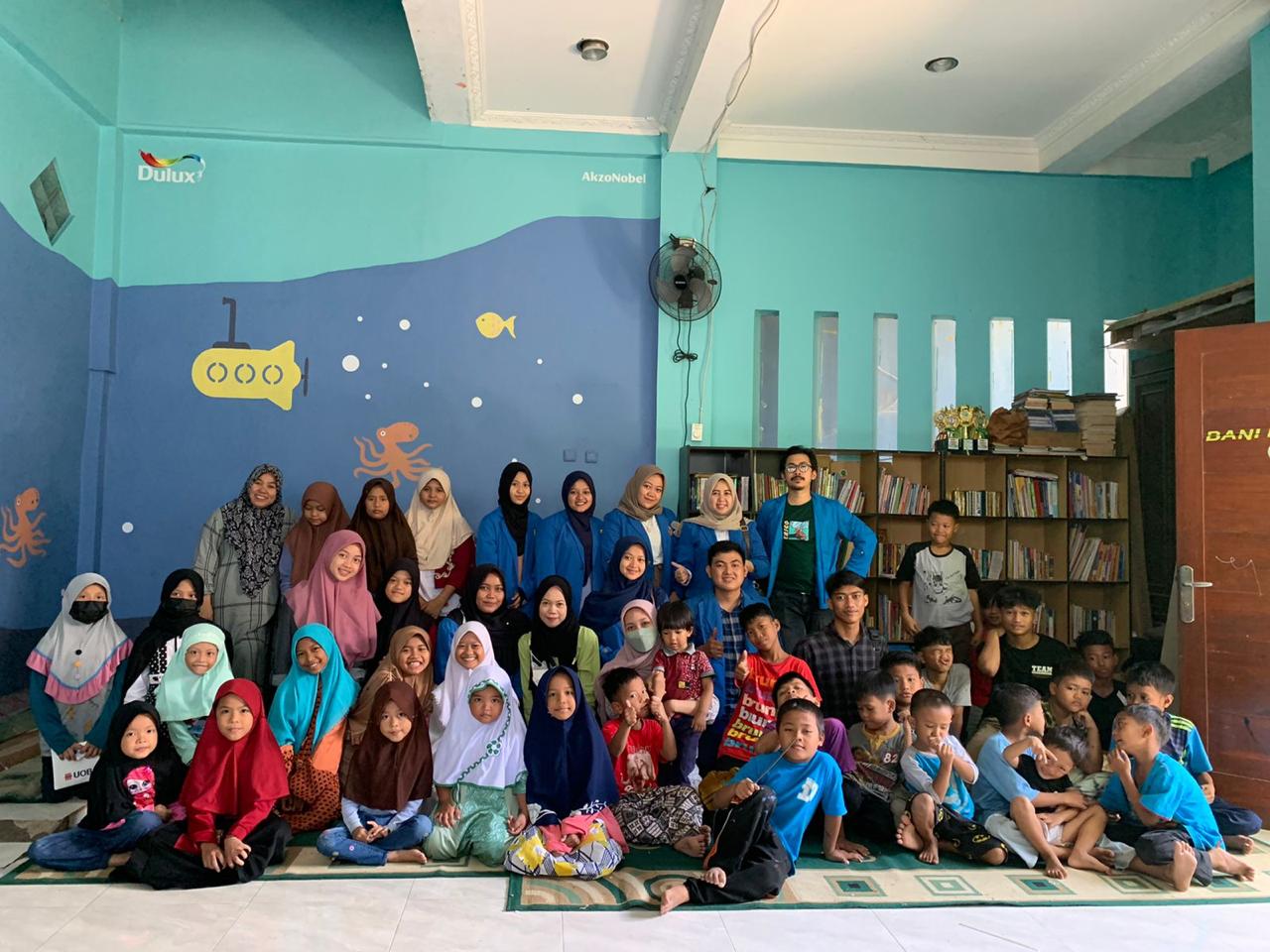 Mahasiswa Unpam Gelar Baksos di Yayasan  Anak Yatim