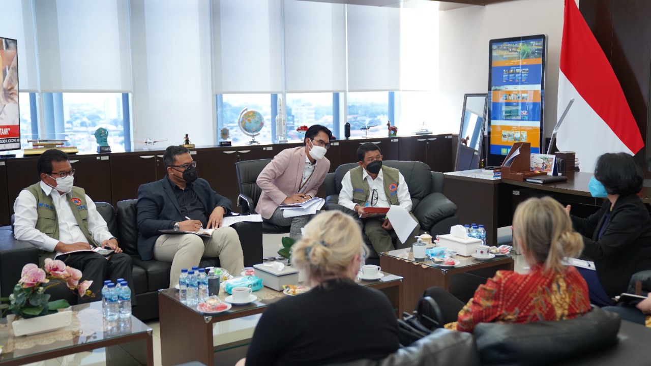 Utusan Khusus PBB untuk Pengurangan Risiko Bencana Bertemu Kepala BNPB Bahas Persiapan GPDRR 2022 Bali