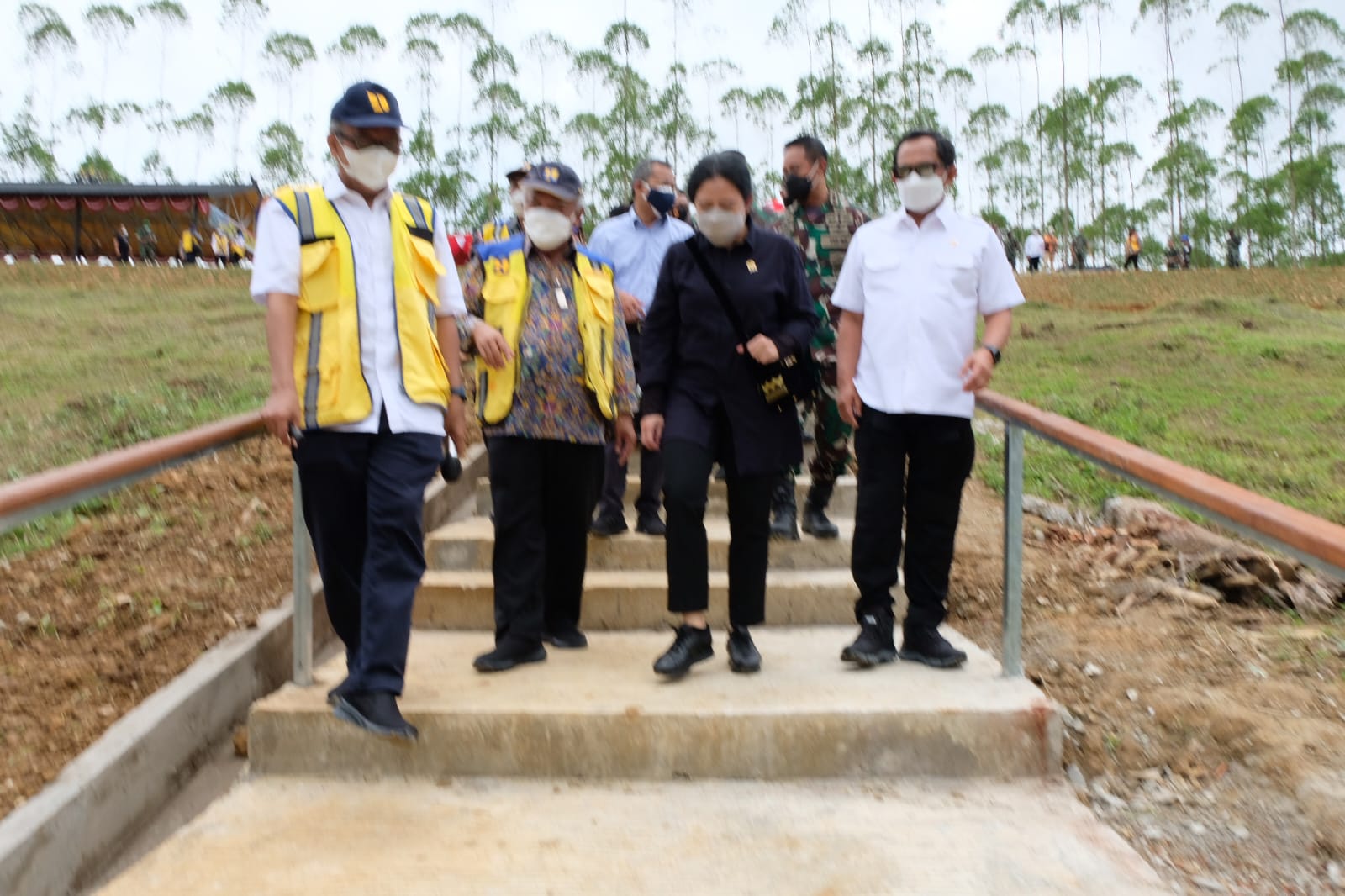 Seharian Keliling IKN, Puan Ingin “Nusantara” Jadi Wajah Kemajuan Indonesia