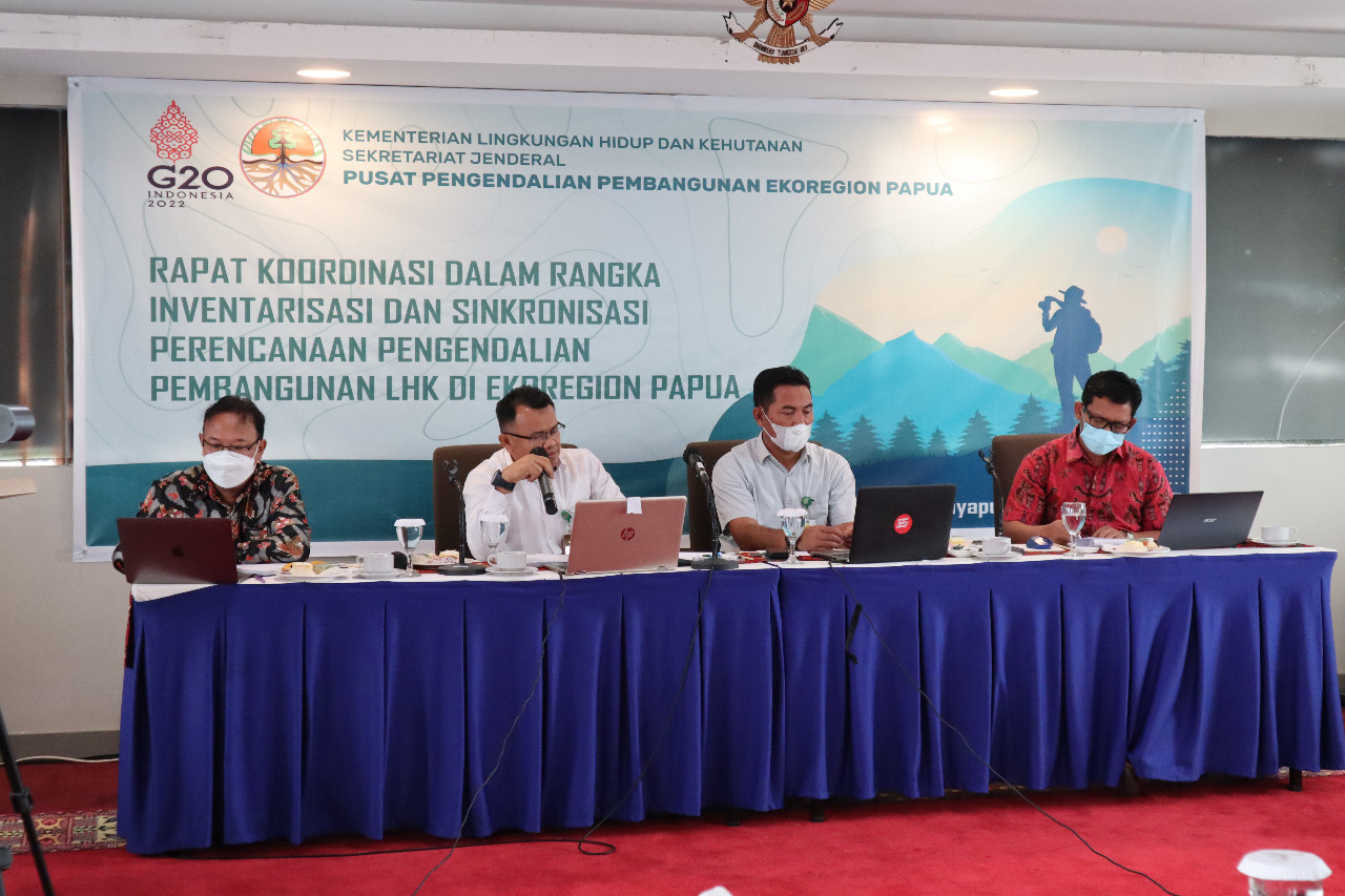 KLHK Dorong Sinkronisasi Perencanaan Pengendalian Pembangunan LHK di Ekoregion Papua