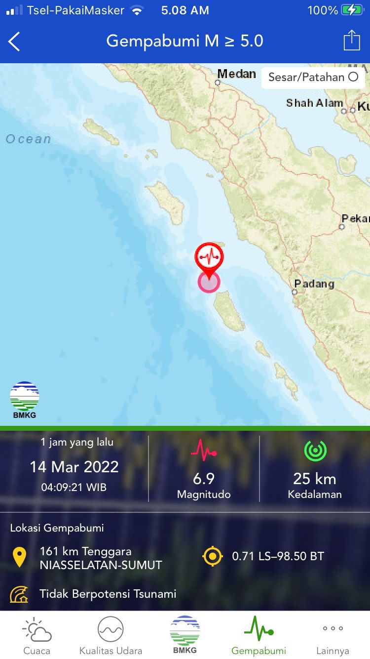 Pascagempa M6,7, Kepala BNPB: Waspada Harus Tapi Tidak Perlu Panik dan Takut