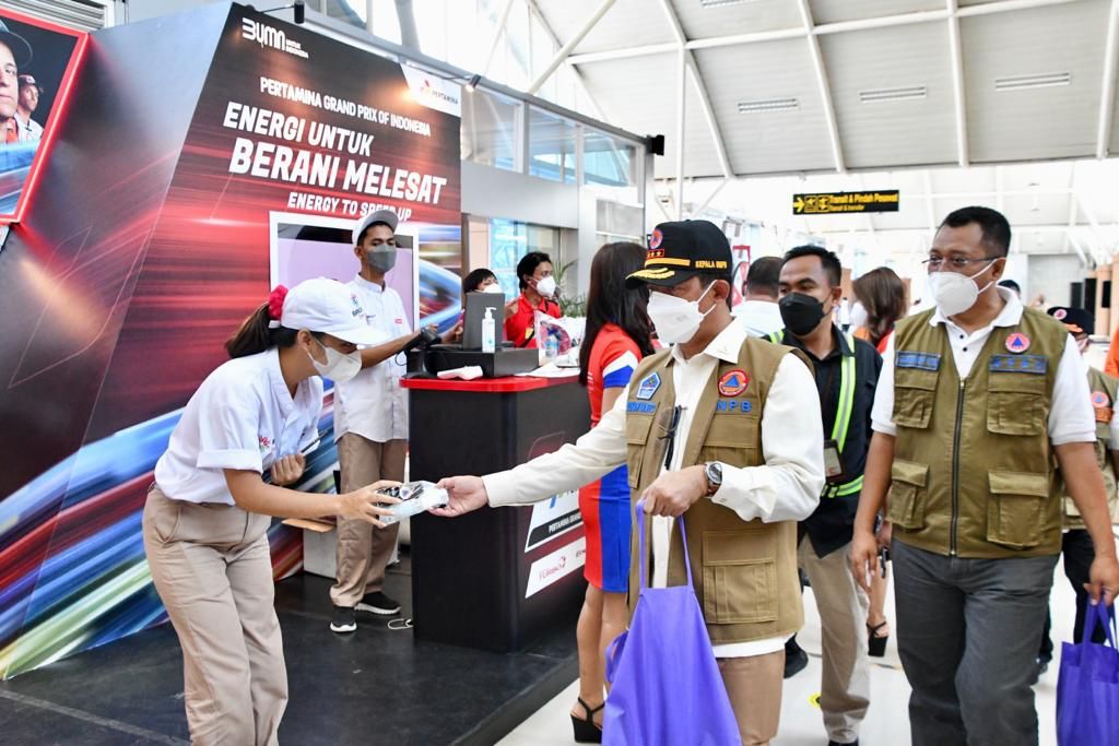 Kepala BNPB Optimis Kesuksesan Penyelenggaraan MotoGP Mandalika 2022 dan Penanganan COVID-19 Berjalan Beriringan