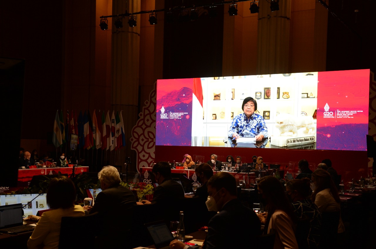 Pesan Menteri LHK pada Pembukaan Gelaran G20-EDM CSWG