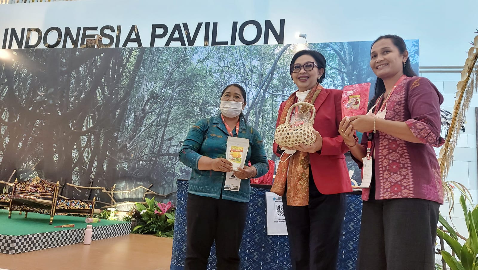 Paviliun Indonesia dan UMKM Bali Meriahkan COP-4 Minamata