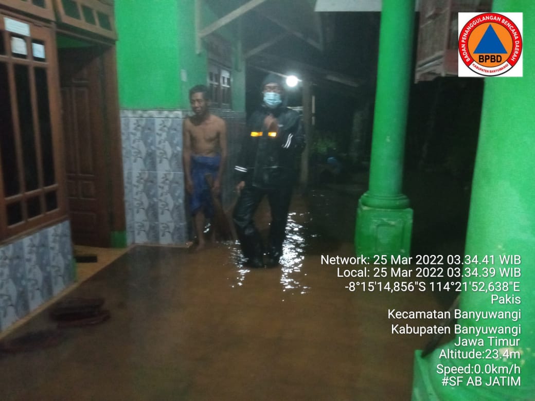 Banjir Kelurahan Pakis Surut, 160 Rumah Warga Terdampak
