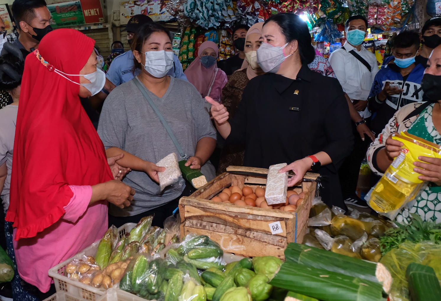 Puan: Stabilkan Pasokan dan Harga Pangan Sebelum Memasuki Bulan Ramadhan