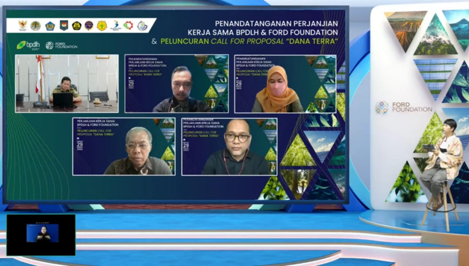Kemitraan Pemerintah-Swasta Kembangkan Program Ketahanan Iklim Berbasis Masyarakat