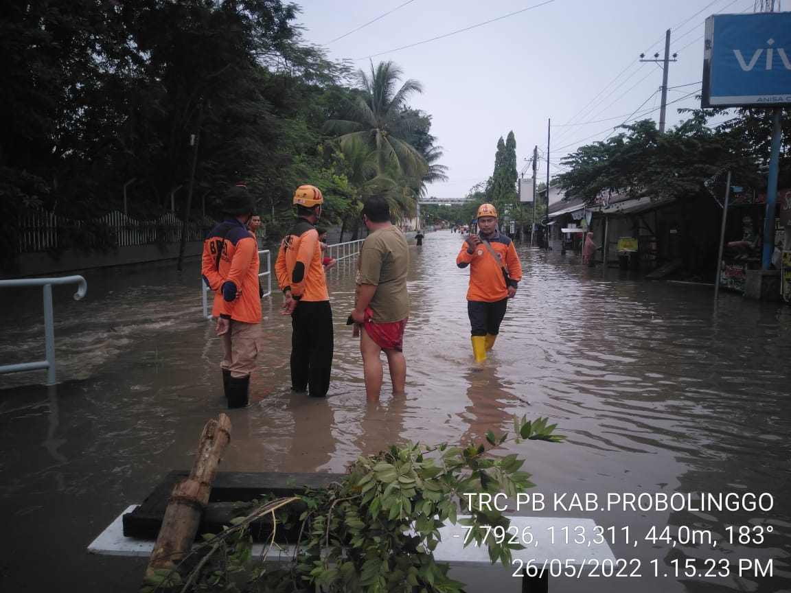 Waspada Wilayah Terdampak Banjir Kabupaten Probolinggo Masih Berpeluang Hujan