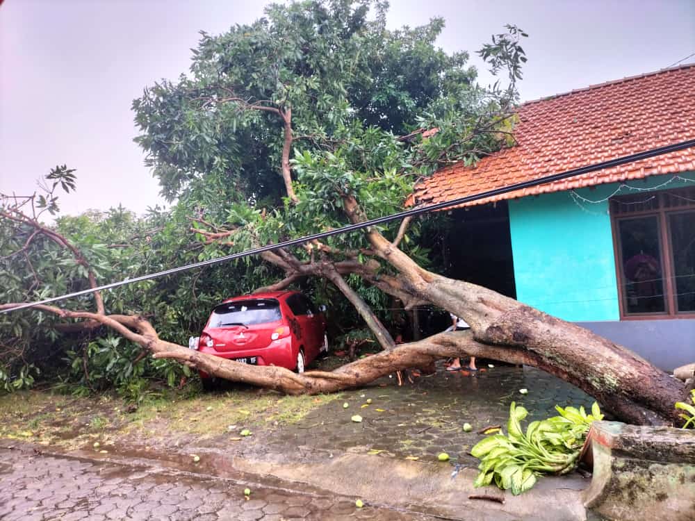 Puluhan Rumah Rusak di Kendal Diterjang Angin Kencang