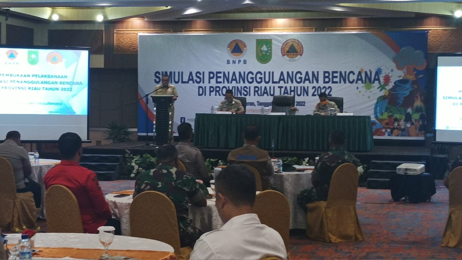 Cegah dan Mitigasi Karhutla Riau, BNPB-BPBD Gelar Latihan