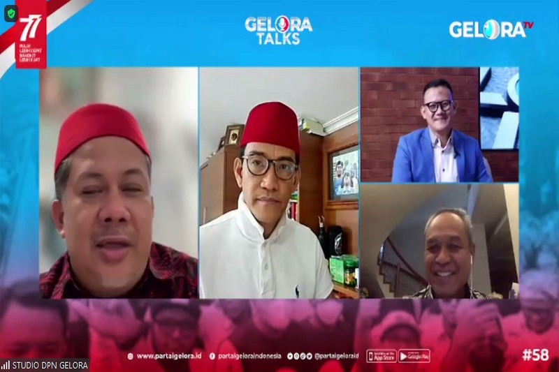 Refleksi 77 Tahun Indonesia Merdeka, Partai Gelora Ingatkan Pentingnya Tegakkan Negara Hukum dan Supremasi Hukum