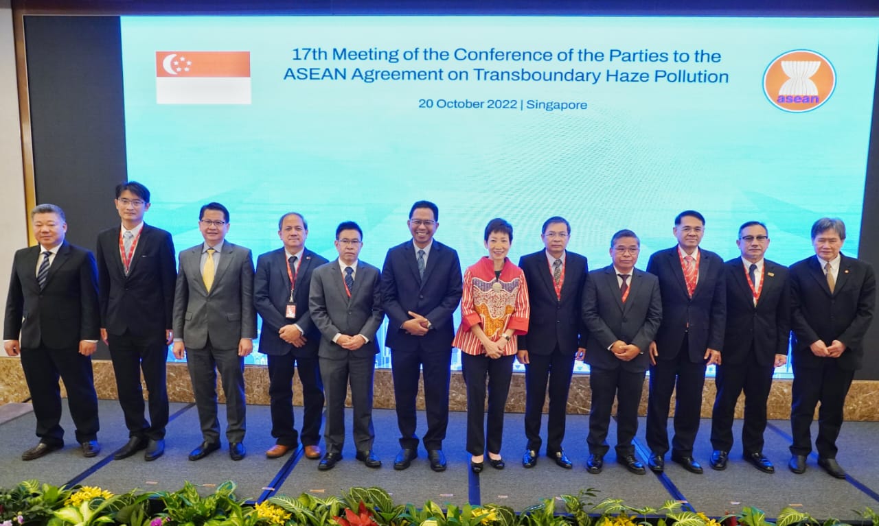 Indonesia Mendapat Apresiasi Terkait Kesiapan Pendirian Pusat Koordinasi ASEAN untuk Pengendalian Pencemaran Asap Lintas Batas