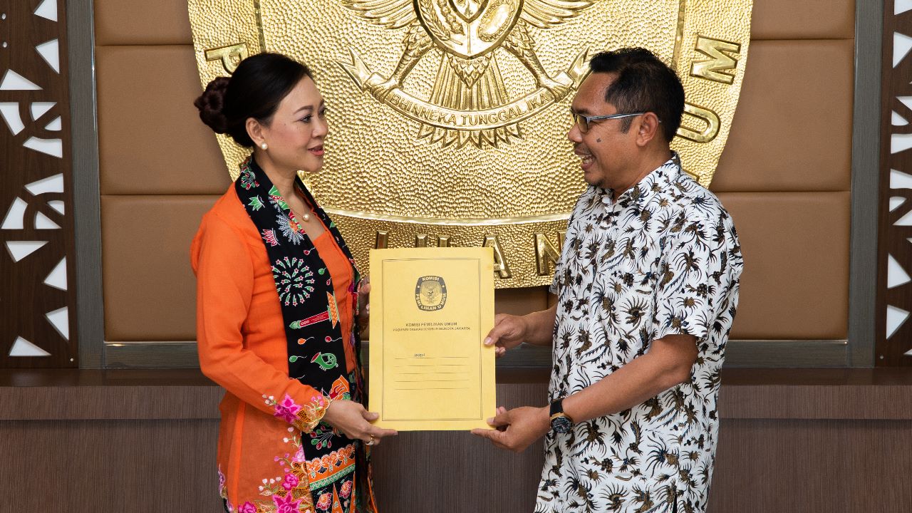 Resmi Daftar Calon DPD RI, Happy Djarot Siap Perjuangkan Kesejahteraan Perempuan Jakarta