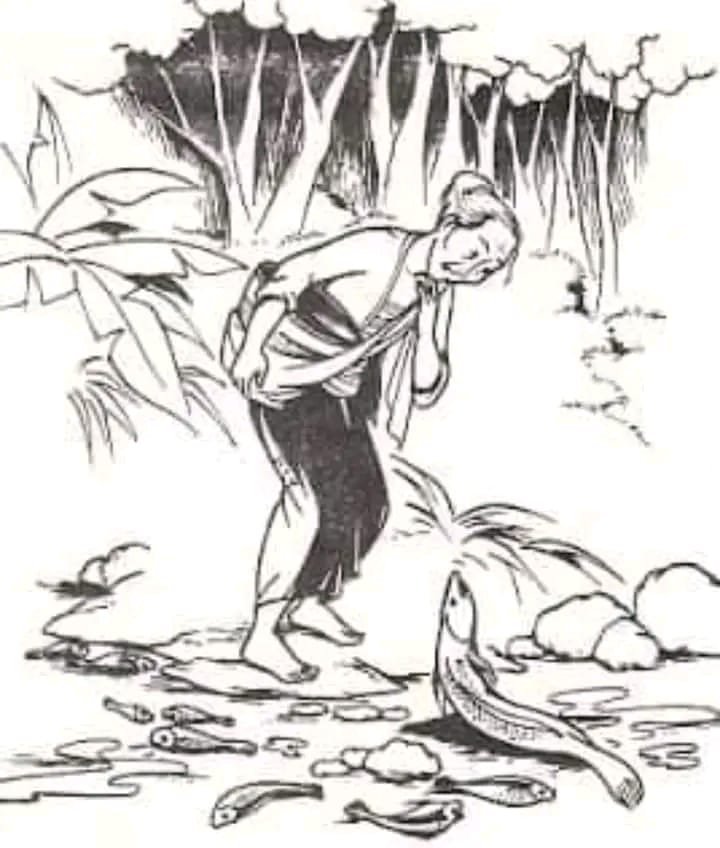 Orang Miskin dan Ikan Gabus