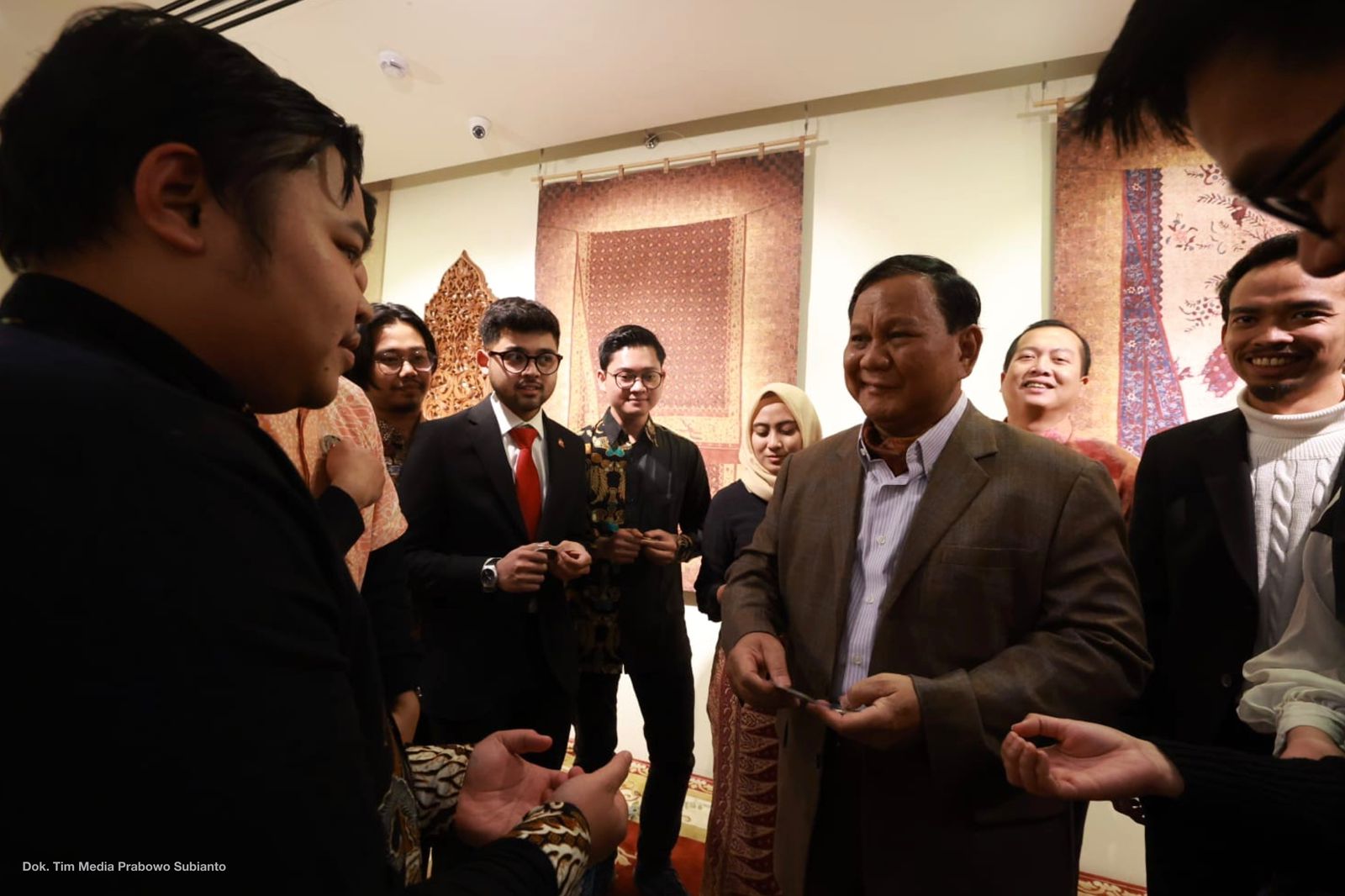Kunjungi Turkiye, Prabowo Temui Mahasiswa RI: Harus Optimistis dan Bangga