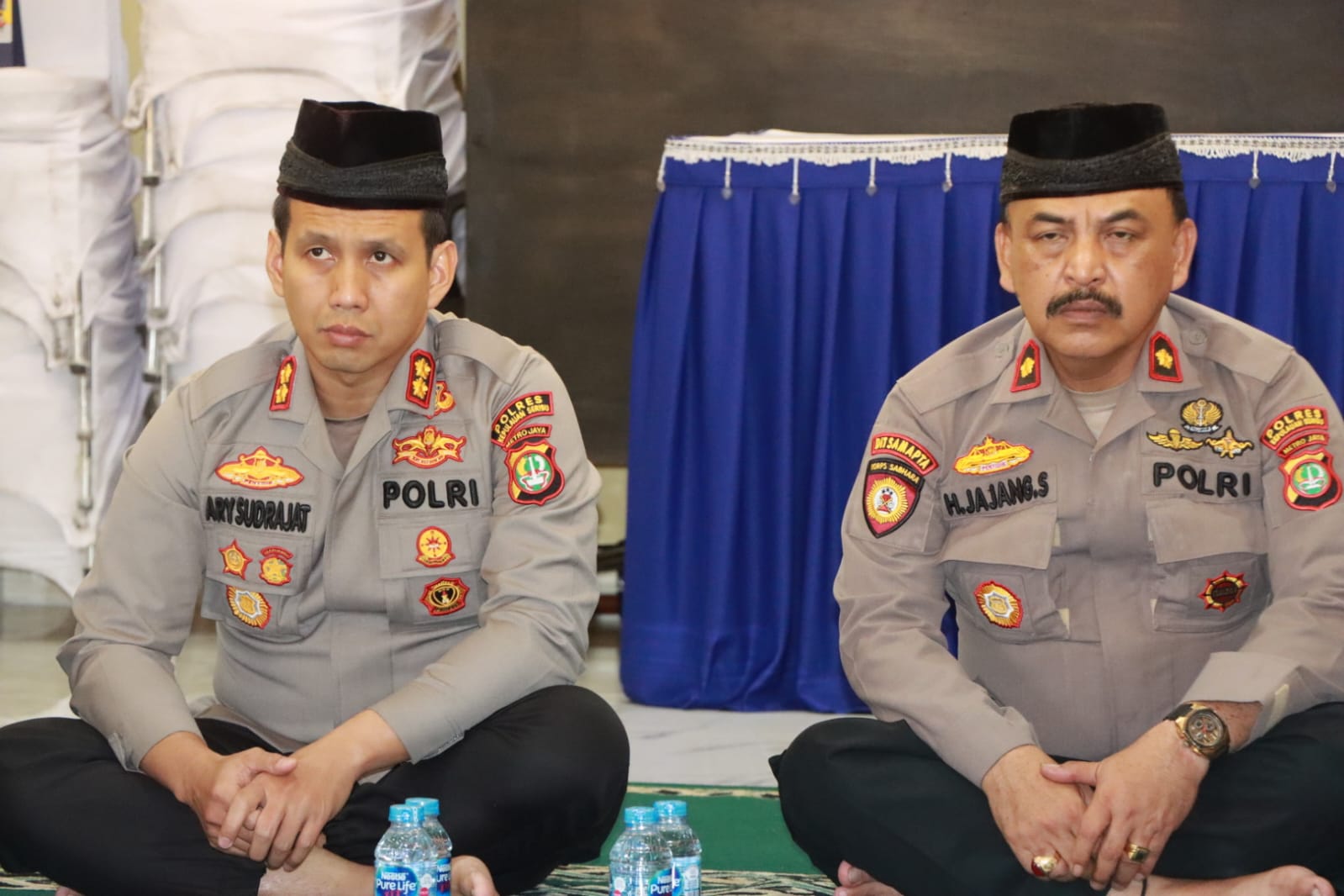 Khidmat, Polres Kepulauan Seribu Hadiri Peringatan Isra Mi’raj Nabi Muhammad SAW 1444 H Secara Daring
