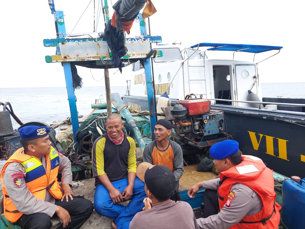 Patroli Sat Polair, Ciptakan Sitkamtibmas Laut Tetap Kondusif