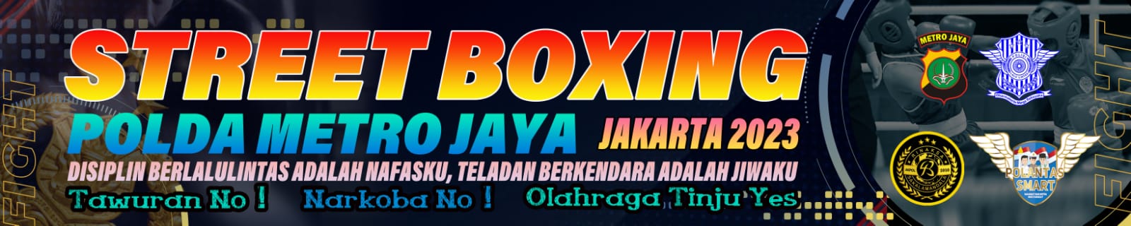 Mengurangi Kenakalan Remaja, Ditlantas Polda Metro Gelar Street Boxing