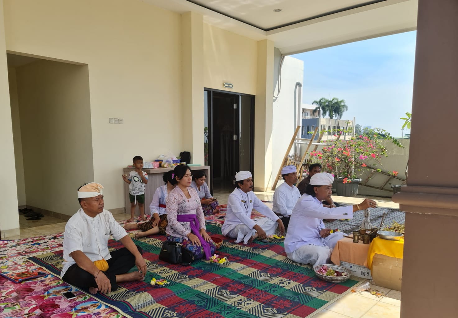 Panitia Dharma Santi Nasional 2023, Matur Piuning Di Pura Kantor PHDI Pusat