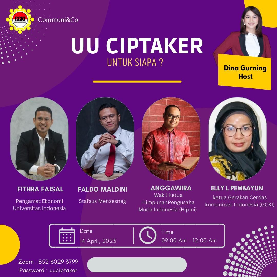 Dampak Positif UU Cipta Kerja Bagi Perekonomian Nasional