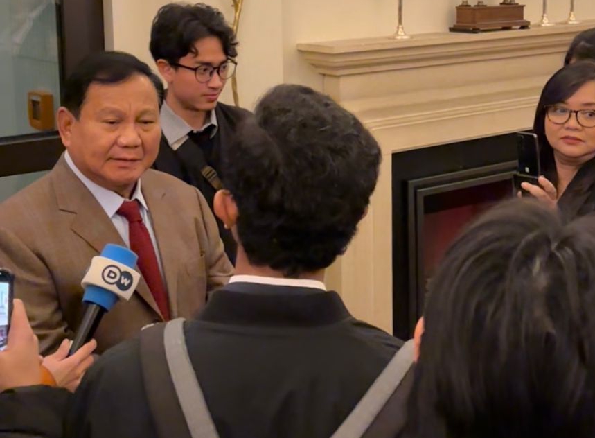 Kunjungi Hannover, Prabowo Ngobrol Bahasa Jerman dengan Para Mahasiswa Indonesia