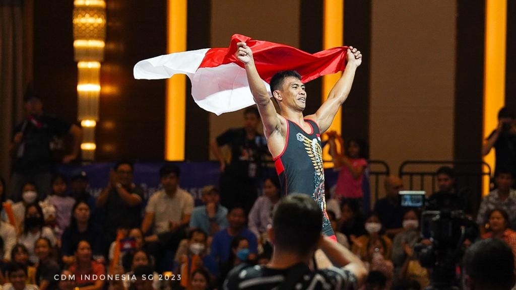Hasil Tim Indonesia di SEA Games 2023: Gulat Panen Emas, Tenis Juara Umum