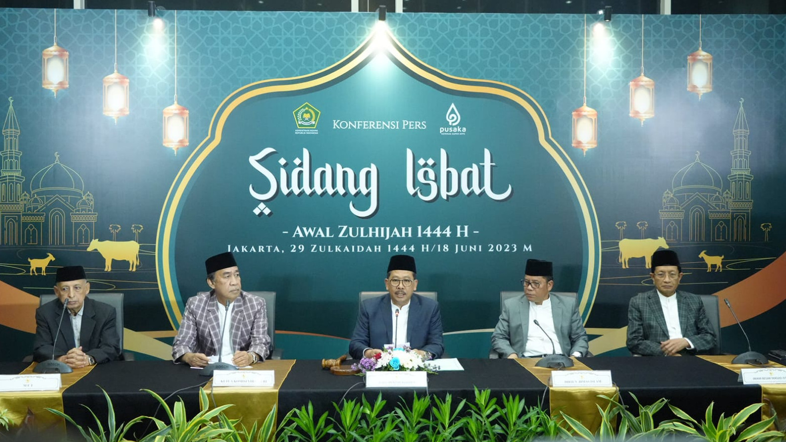 Pemerintah Tetapkan Idul Adha 1444H Jatuh pada 29 Juni 2023