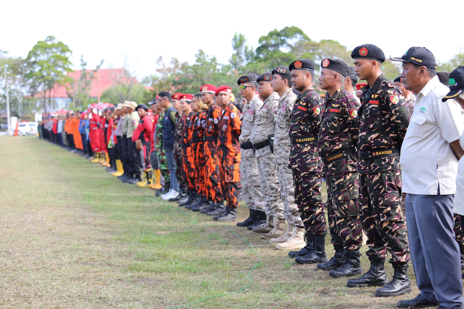 Kepala BNPB Pimpin Apel dan Rakor Antisipasi Karhutla Kalimantan Tengah