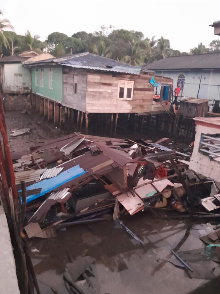 Tujuh Orang Terluka Akibat Angin Puting Beliung di Batam