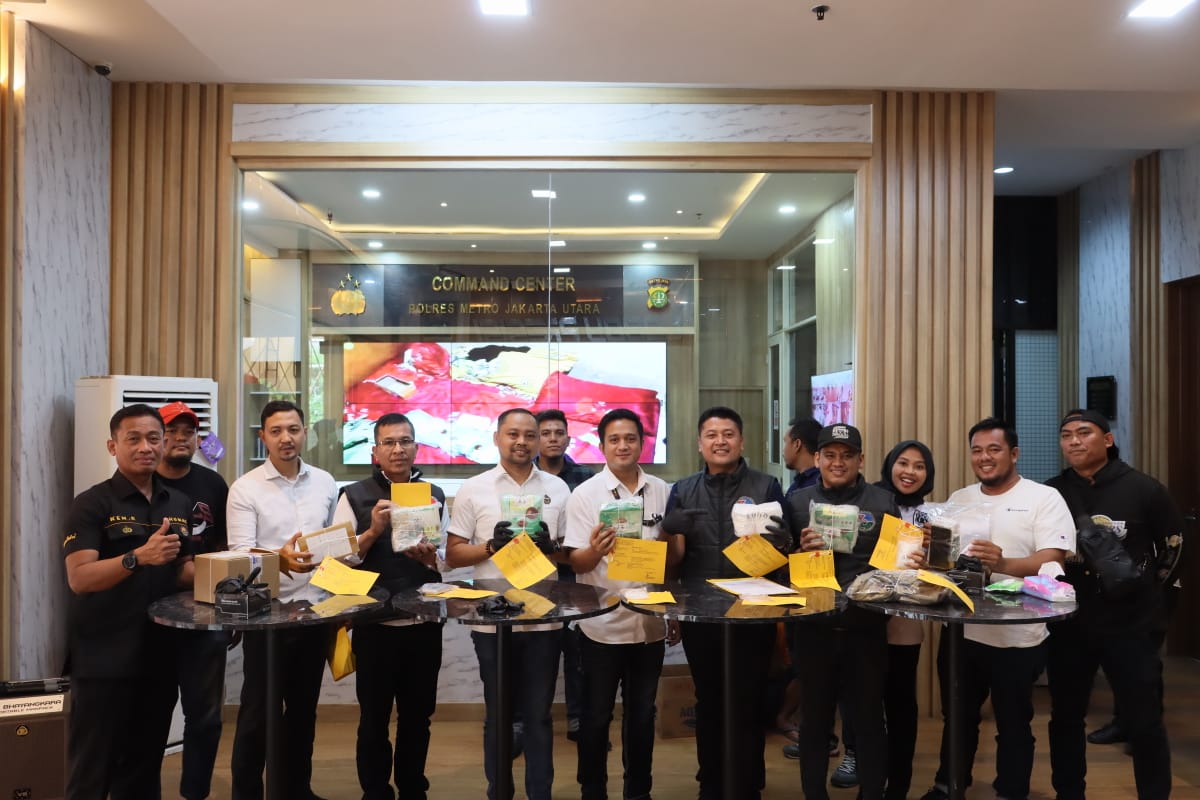Satnarkoba Polres Metro Jakut Bekuk Kurir Sabu 5,125 Kilogram