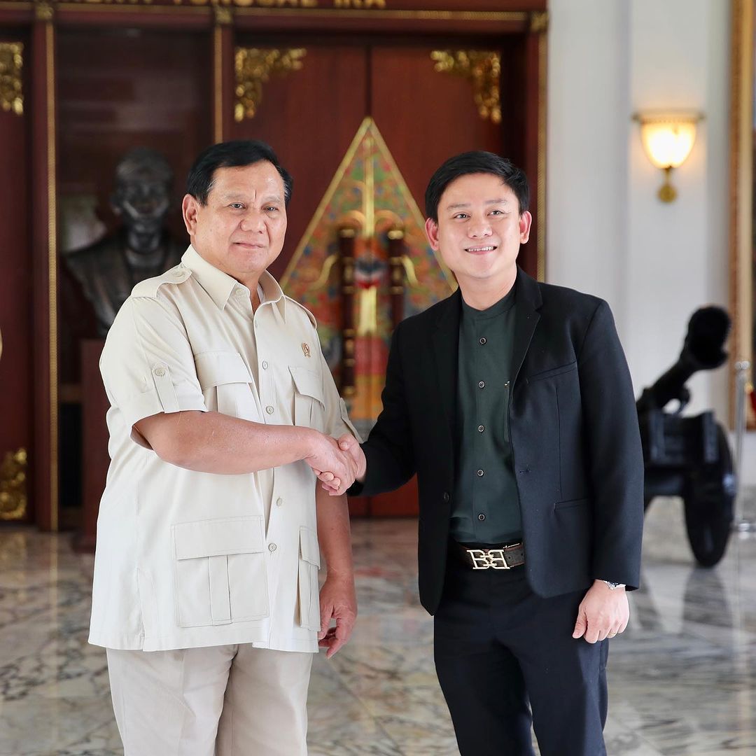 Chef Bobon Santoso dan Momen Inspiratif Bersama Menteri Pertahanan Prabowo