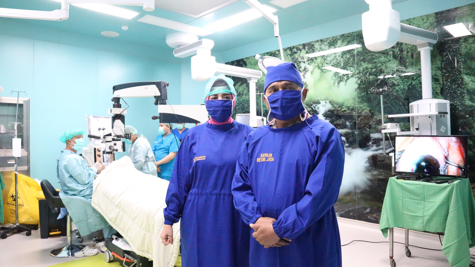 Peduli Kesehatan Masyarakat, Polda Metro Jaya Gelar Operasi Katarak Gratis