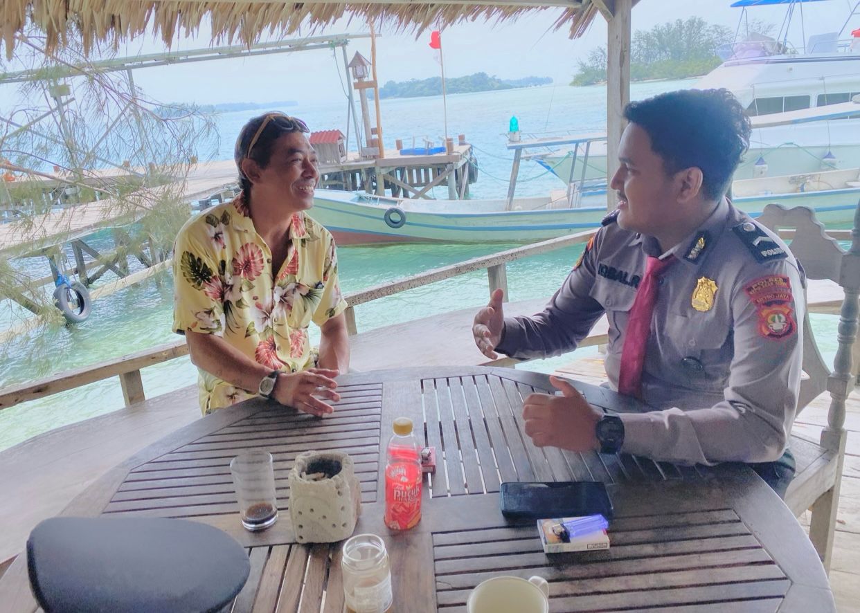 Sat Pam Obvit Polres Kepulauan Seribu Prioritaskan Keselamatan Wisatawan di Pulau-pulau Wisata