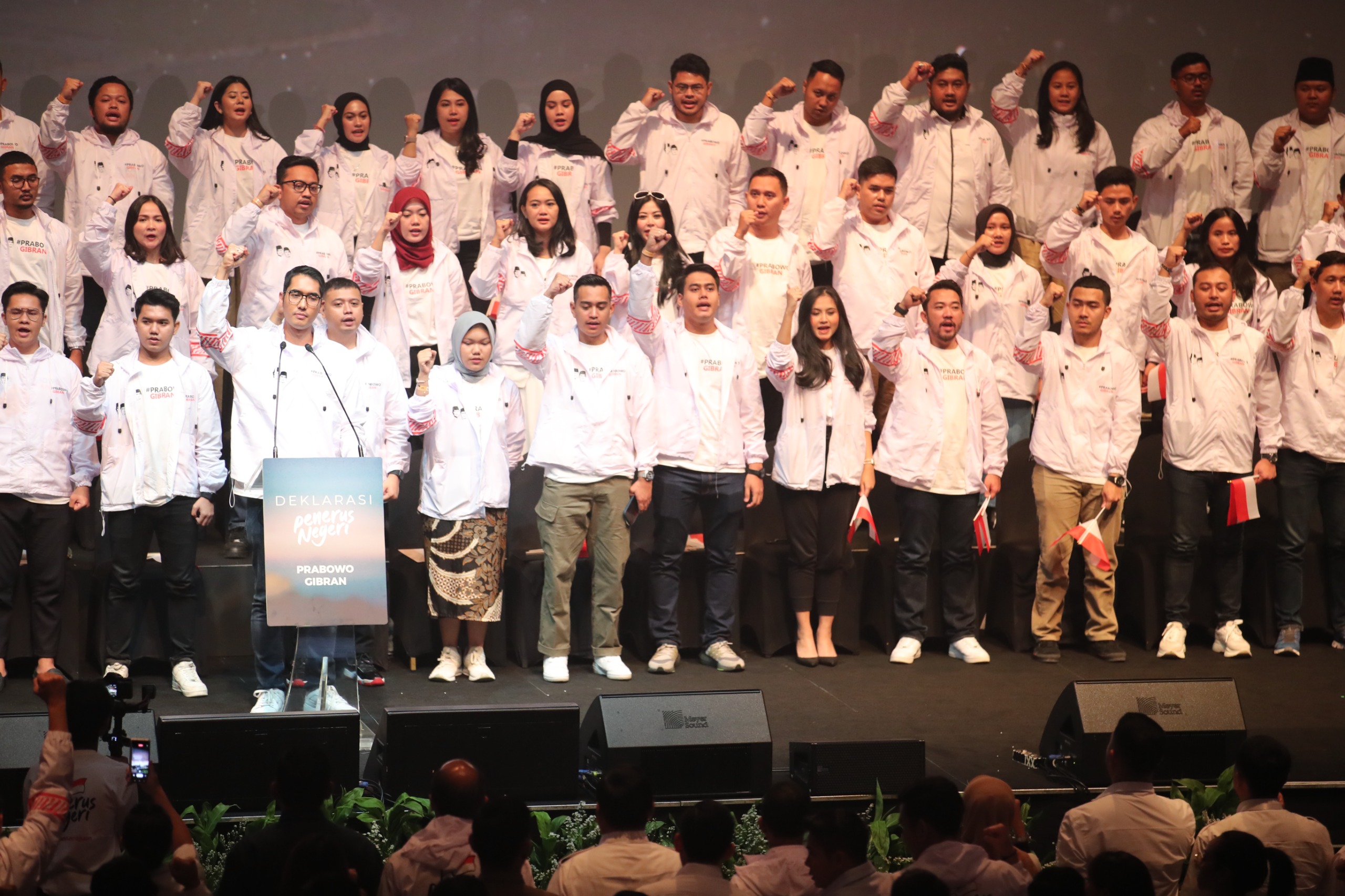 Relawan Muda Jokowi Deklarasi Dukung Prabowo-Gibran: Dari Semua Capres Pak Prabowo Paling Berpihak ke Anak Muda