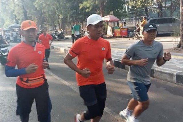 Galang Kepedulian terhadap Palestina Melalui Kegiatan Lari Sehat