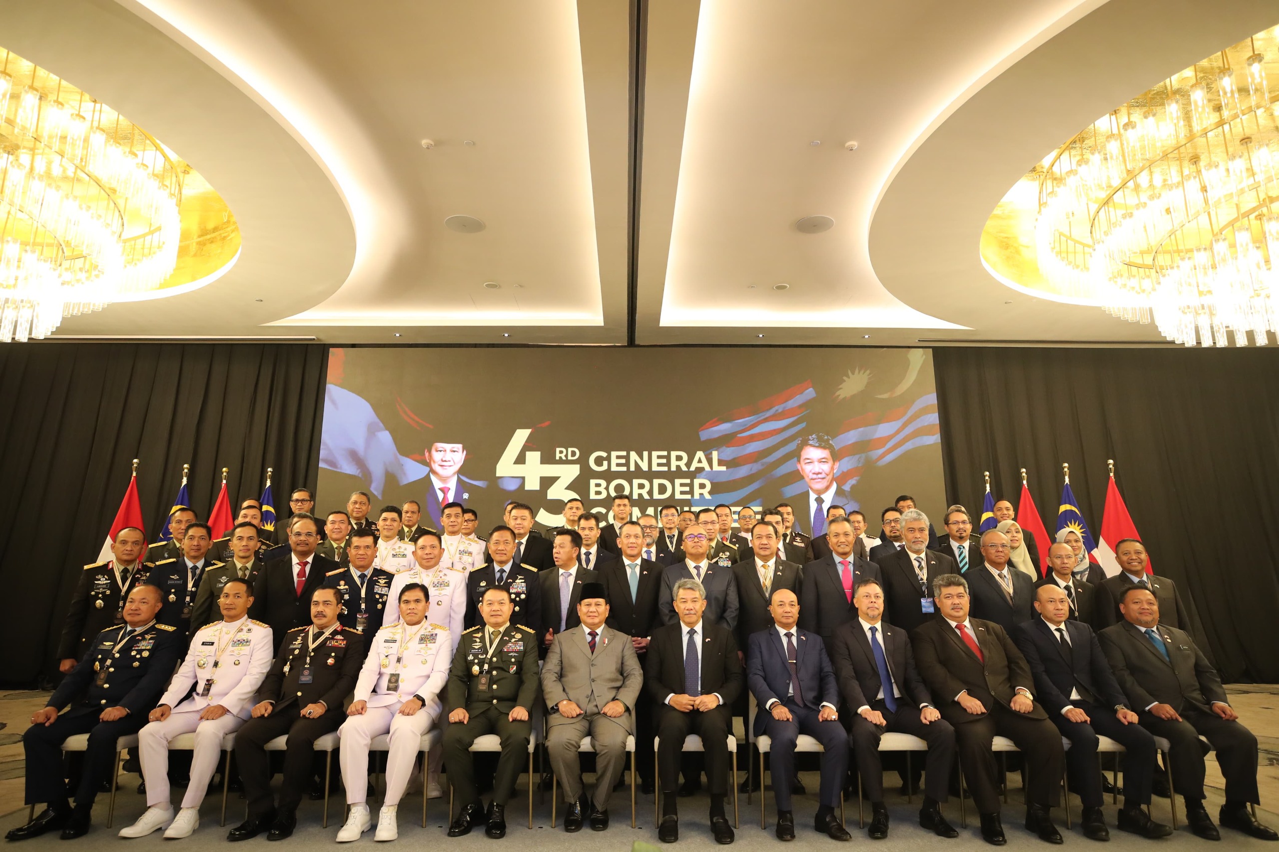 Prabowo dan Menhan Malaysia Hadiri Sidang ke-43 GBC Malindo di Jakarta