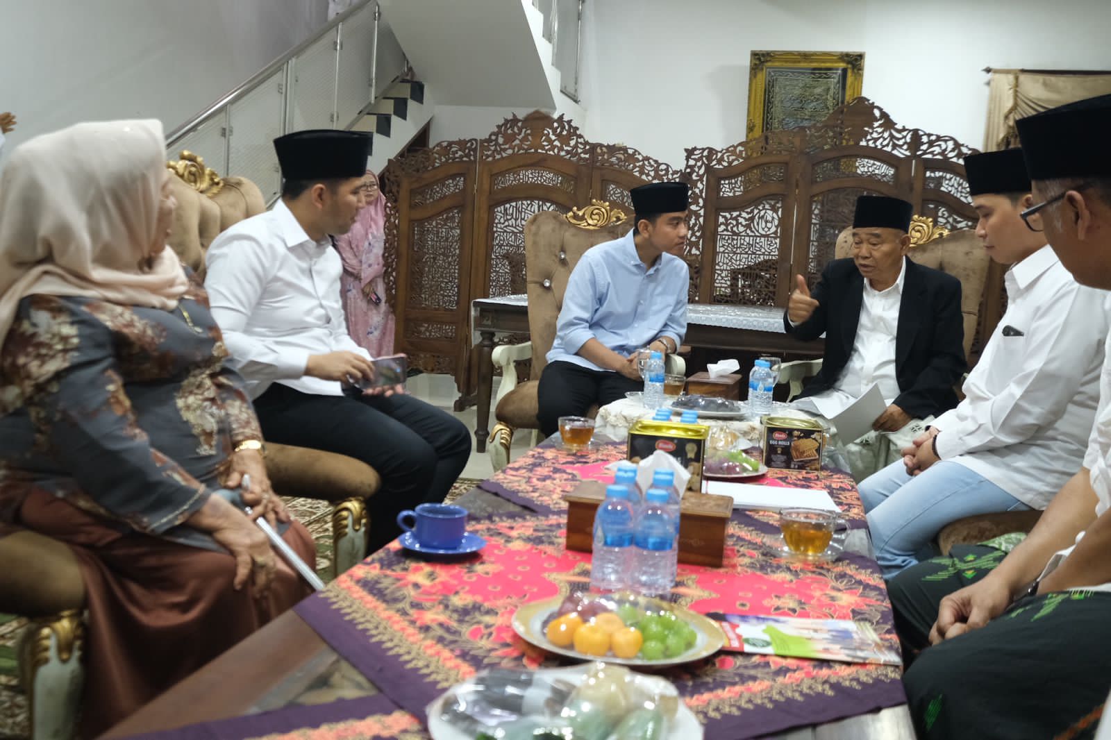 Gibran Kunjungi Ponpes Amanatul Ummah Mojokerto, Tampung Aspirasi