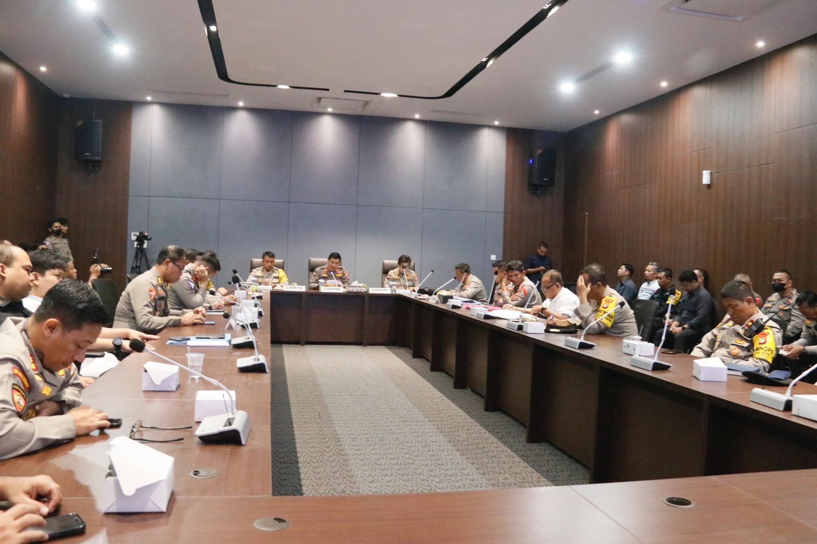 Karoops Polda Metro Jaya Terima Kunjungan Tim Supervisi Ops Lilin Mabes Polri