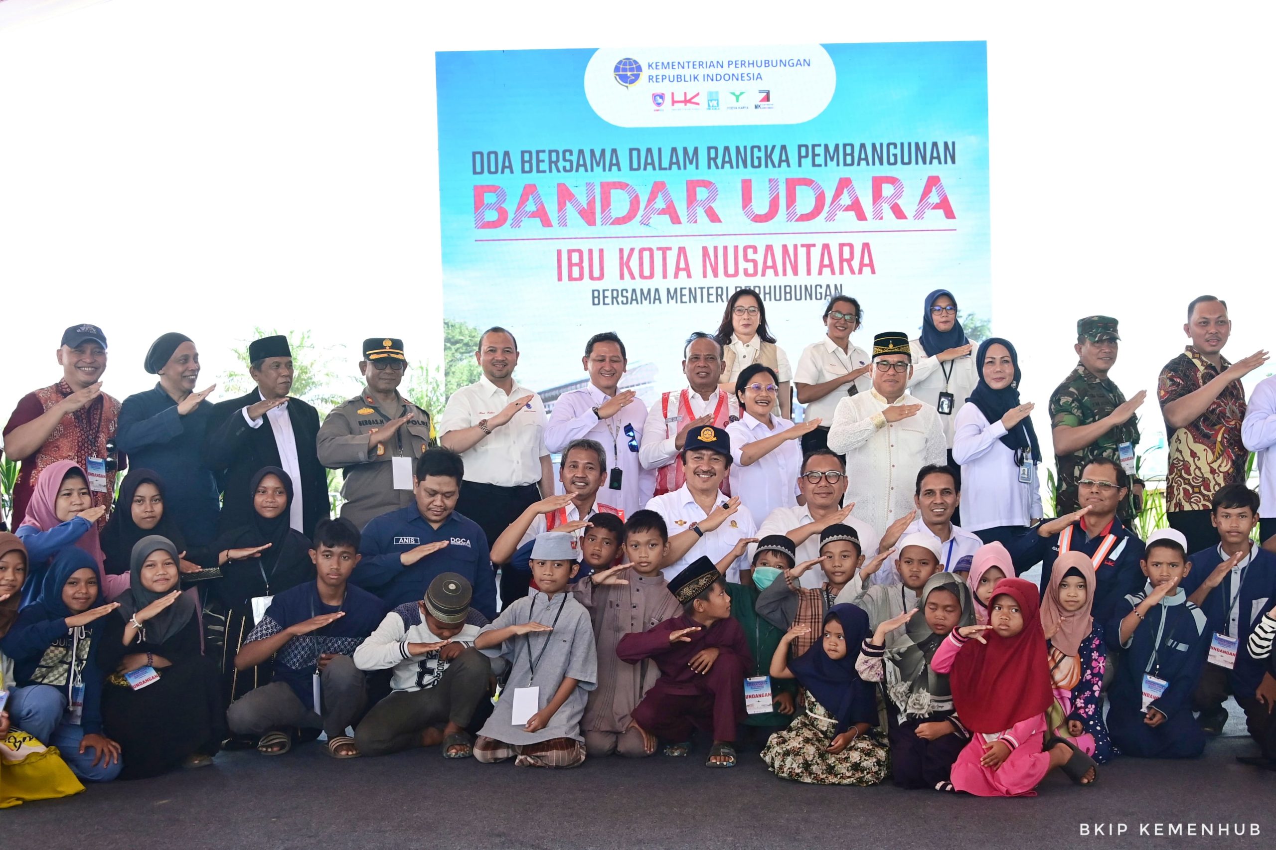 Kemenhub dan Masyarakat Gelar Doa Bersama, Bentuk Rasa Syukur Telah Dimulainya Pembangunan Bandara IKN