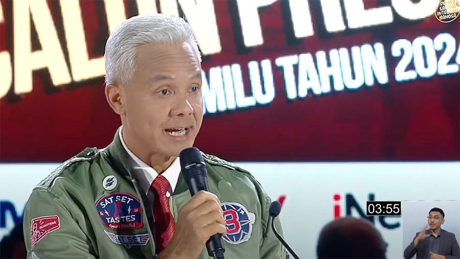 Debat Capres, Ganjar Pranowo Usung Redefinisi Politik Bebas Aktif RI