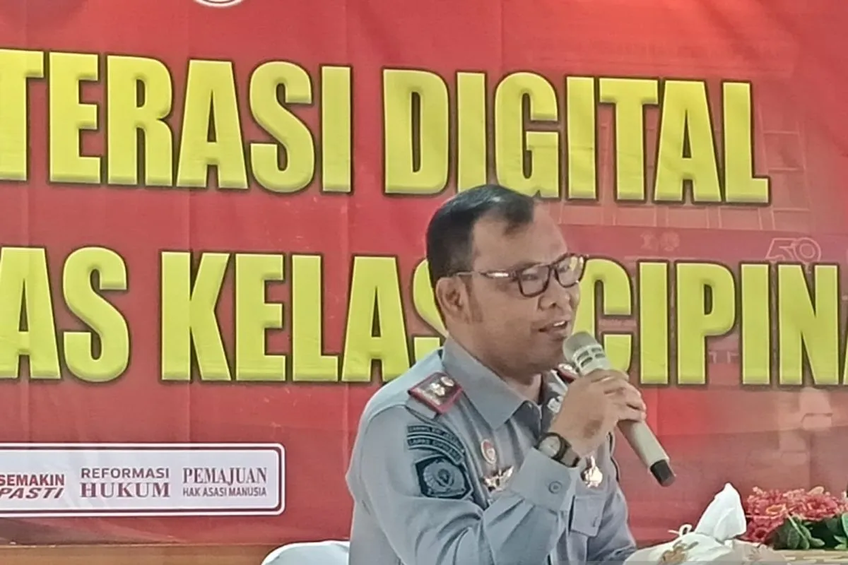 Pegawai Lapas Lapas Cipinang Dibekali Literasi Digital