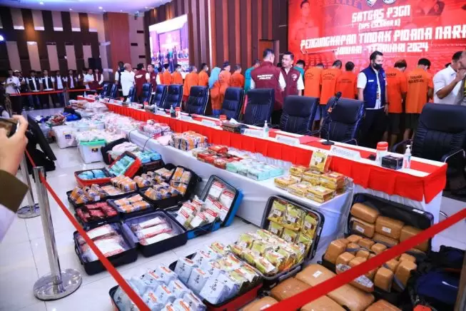 Satgas Narkoba Bentukan Kapolri, Amankan Ribuan Kilogram Shabu