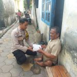 Aipda Suhendi Polisi Humanis Berikan Bantuan kepada Warga Disabilitas di Pulau Panggang