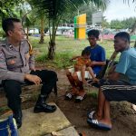 Bhabinkamtibmas Pulau Kelapa, Polres Kepulauan Seribu Sambang Warga Pasca Pemilu 2024