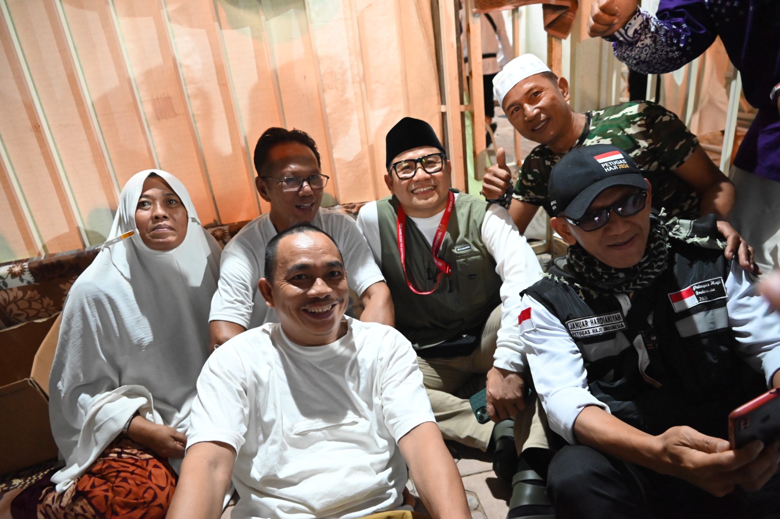 Sidak di Mina, Gus Muhaimin Prihatin dengan Kondisi Tenda Jemaah Haji Indonesia