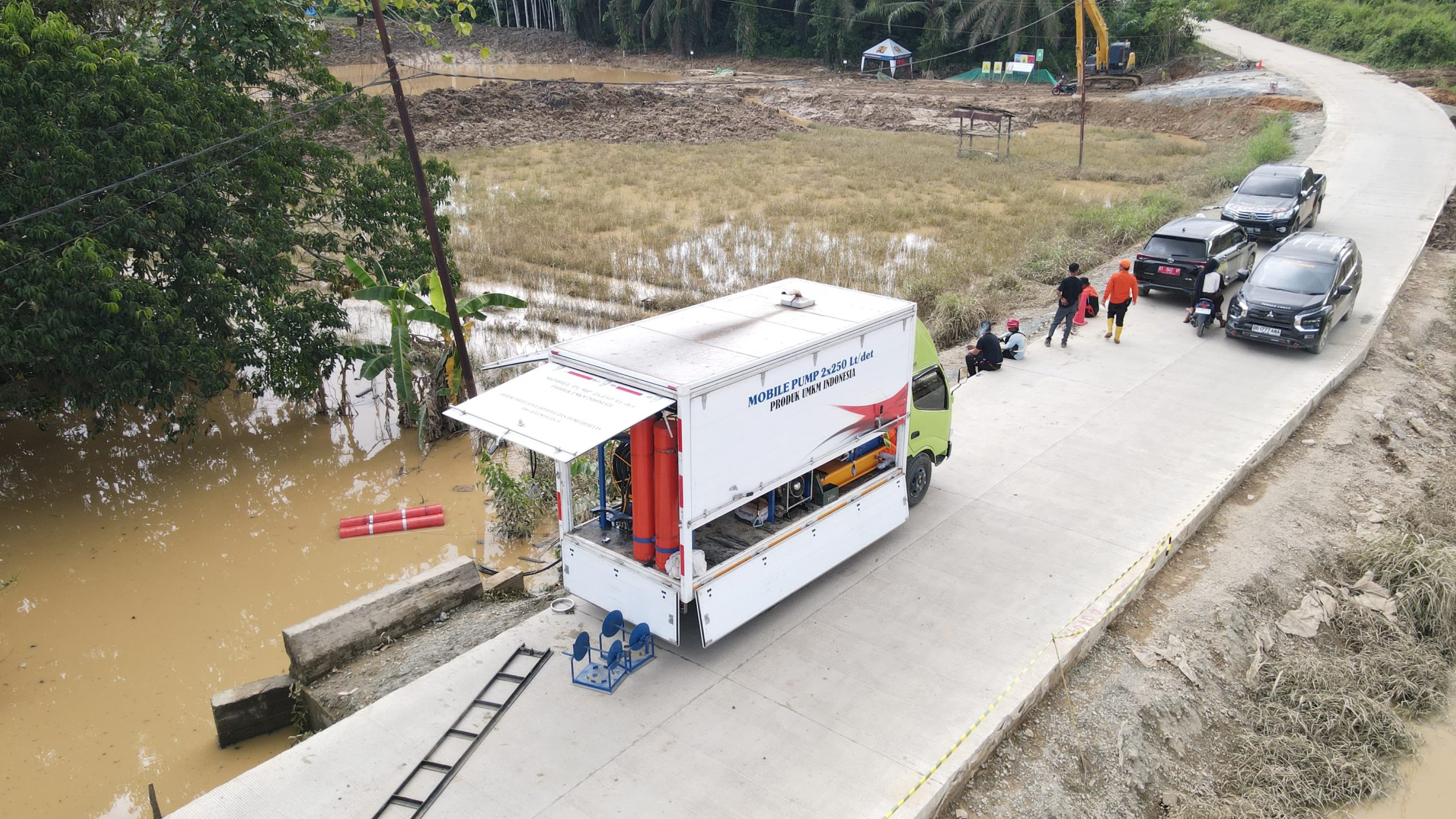 Banjir di Kabupaten Penajam Paser Utara Berangsur Surut