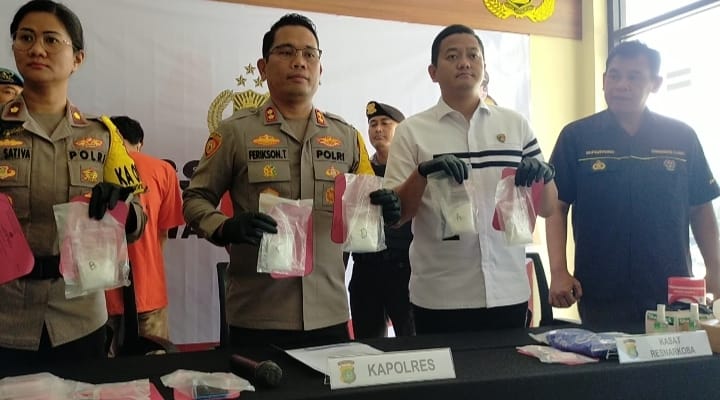 Polsek Kawasan Sunda Kelapa Tangkap Residivis Bandar Narkoba, Disita 1 Kilogram Sabu