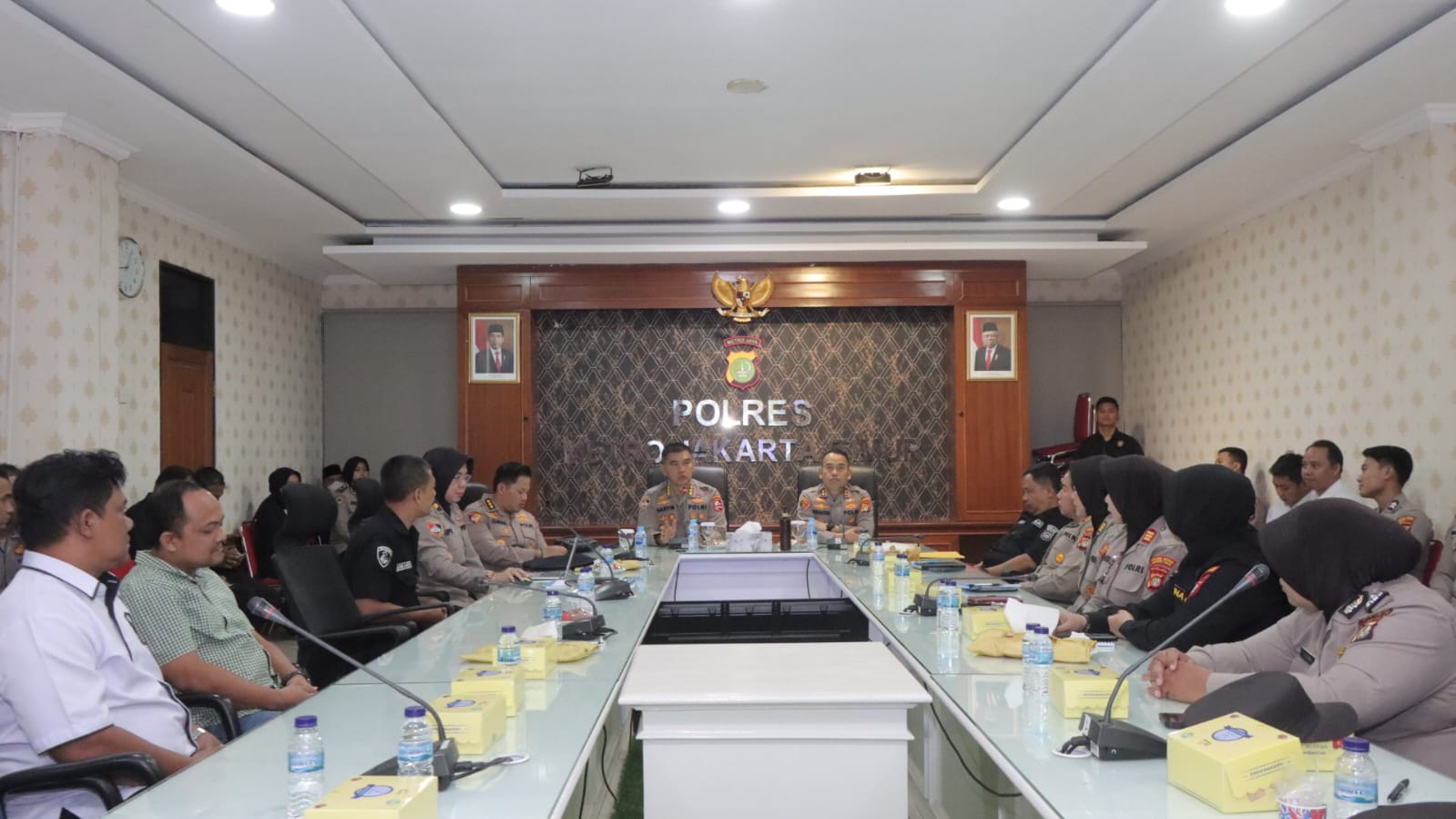 Puslitbang Polri ke Polres Metro Jakarta Timur Lakukan Penelitian Evaluasi Penggunaan Fixed Phone